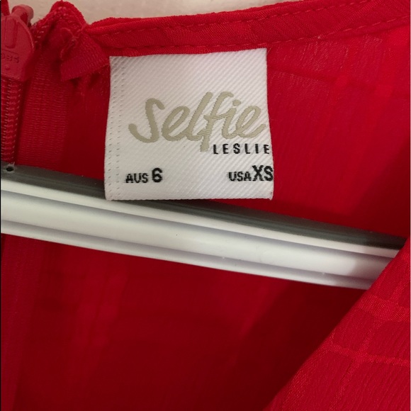 RED Romper Selfie Leslie - Picture 3 of 3